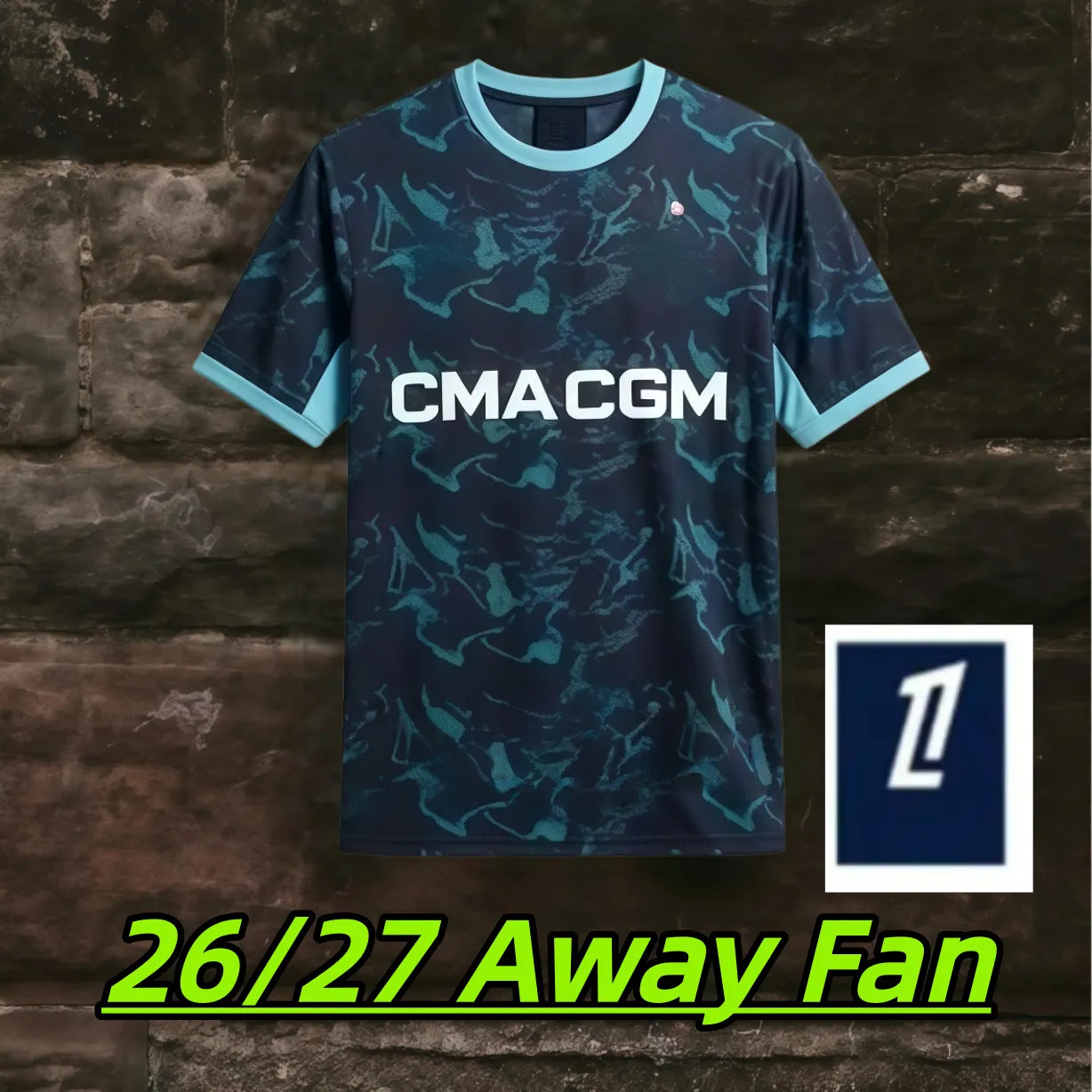 26 27 Maillot Marseille 2027 OM Monumentale Soccer Jerseys GREENWOOD RULLI BALER - SitterJersey.com