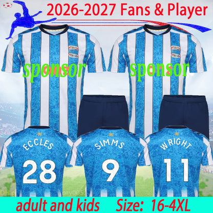 26 27 Coventry City Soccer Jerseys 2026 2027 Rudoni Wright Simms MASON-CLARK Ecc - SitterJersey.com