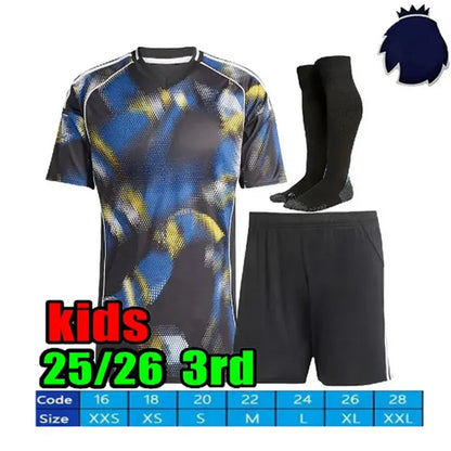 leeds utd 26 27 Icons Soccer Jerseys leeds unitedjersey 2026 27 TANAKA kids LONG - SitterJersey.com