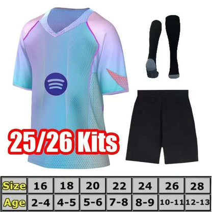 Barcelona 25 26 27 LAMINE YAMAL Lewandowski Soccer Jerseys Gordon GAVI RASHFORD  - SitterJersey.com