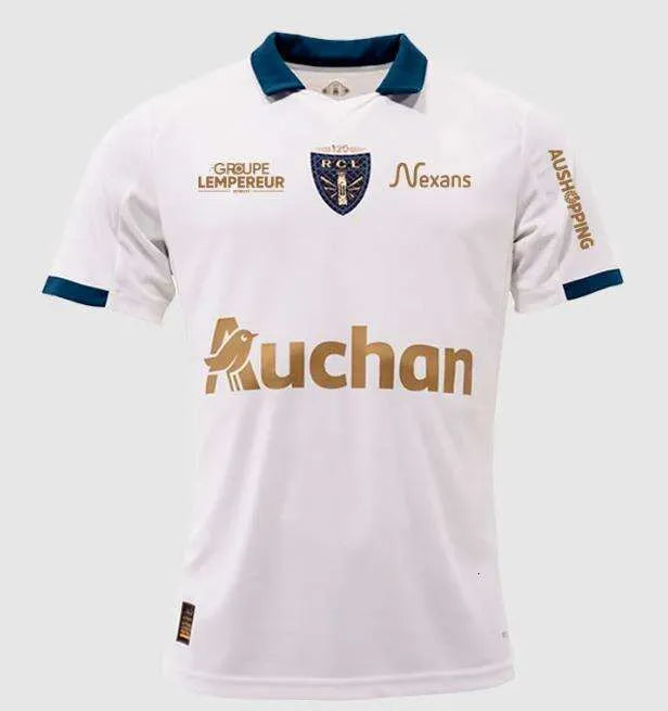 25 26 27 Home Away Maillot RC Lens Soccer Jerseys THIRD Saint-Barbe Special KAKU - SitterJersey.com