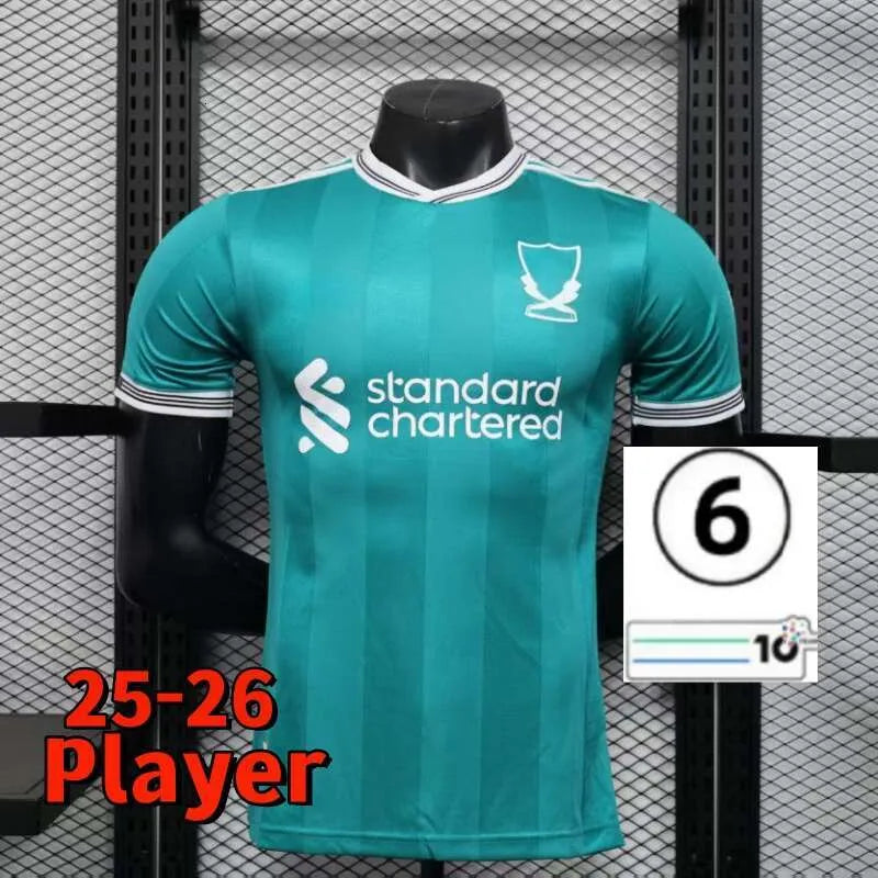 25 26 27 liverpool Wirtz SALAH football shirt Ekitike MAC ISAK ALLISTER Kerkez G - SitterJersey.com