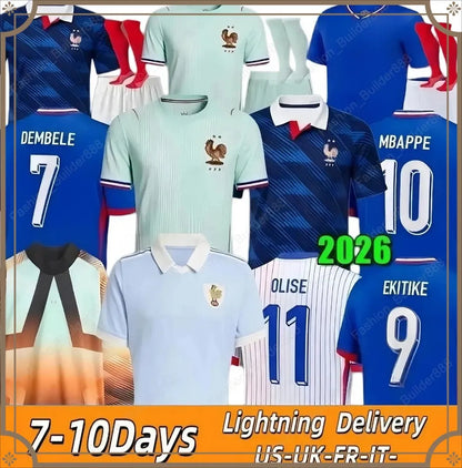 france jersey world cup 2026 French Soccer Jerseys MBAPPE GIROUD DEMBELE EKITIKE - SitterJersey.com