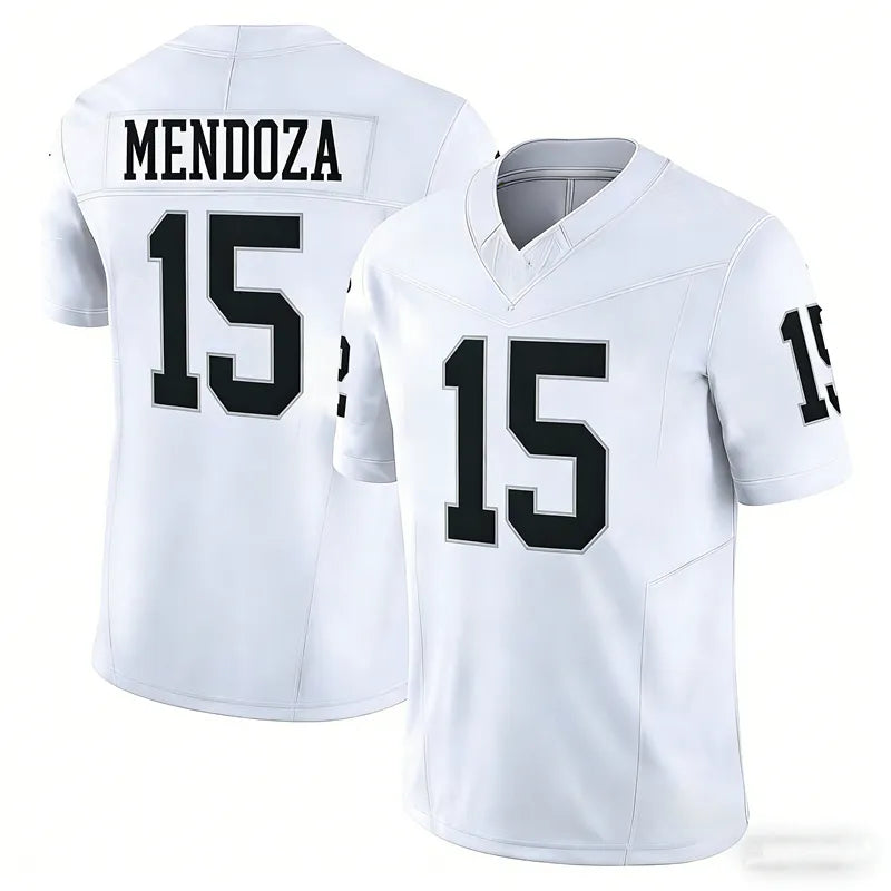 Men Los vegas Women Youth Raider 15 Fernando Mendoza Custom Stitched football Je - SitterJersey.com