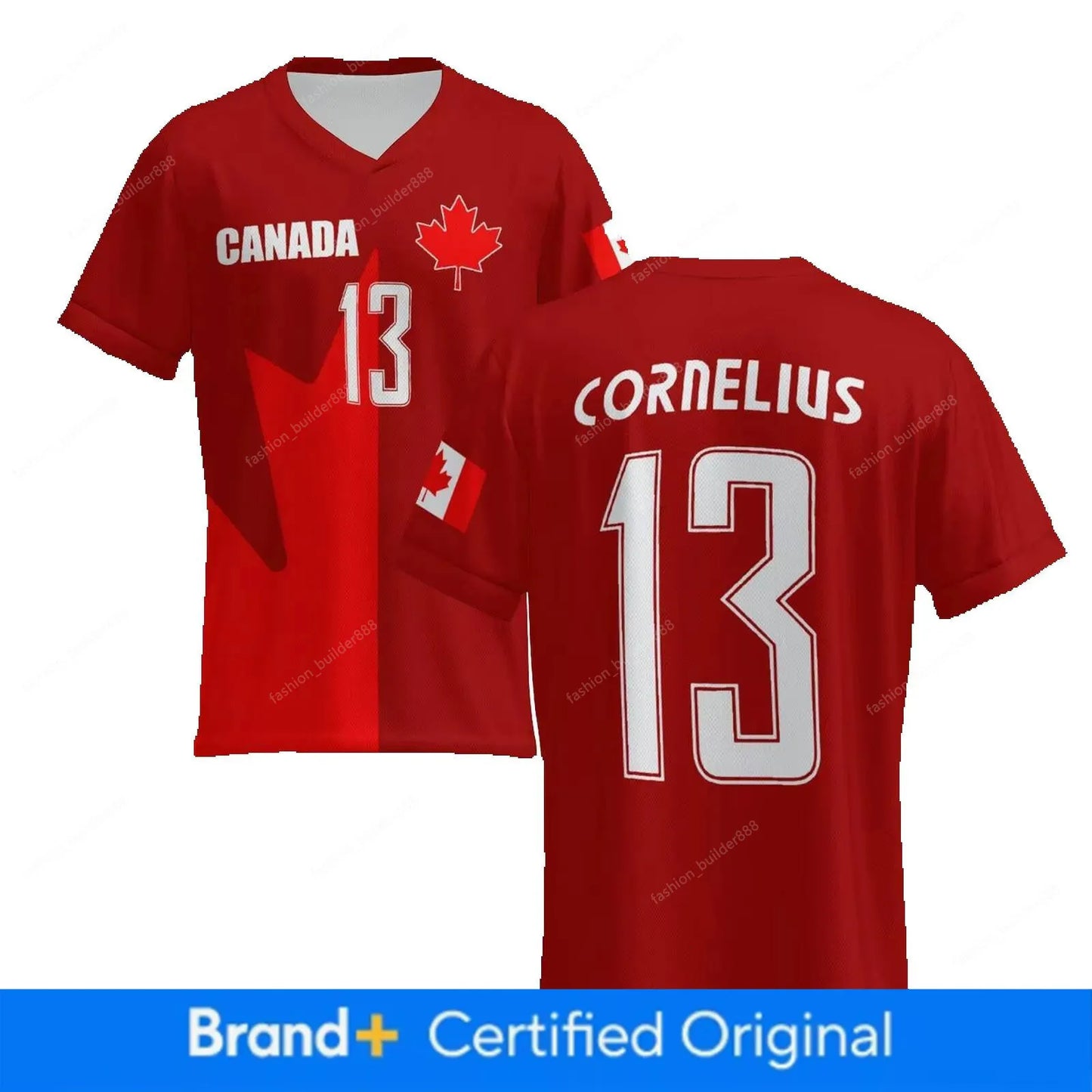 Canada Jersey Alphonso Davies NO 19 World Cup 2026 Canadian National Team Sports - SitterJersey.com