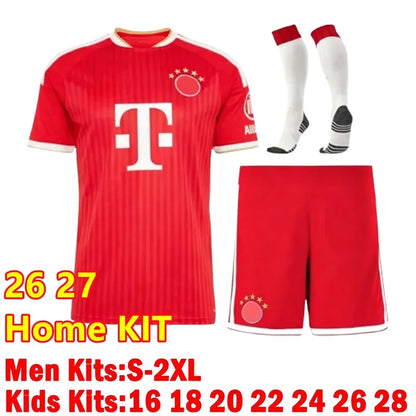 26 27 BayernS KANE MUSIALA OLISE soccer jerseys PAULOUIC LUIS DIAZ DAVIES MULLER - SitterJersey.com
