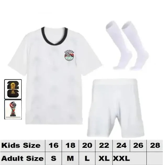 2025 SALAH World Egypt Soccer jerseys 26 27 MARMOUSH TREZEGUET IBRAHIM M ATEYA N - SitterJersey.com