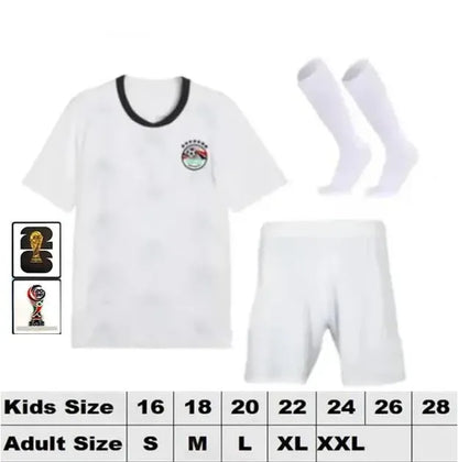 2025 SALAH World Egypt Soccer jerseys 26 27 MARMOUSH TREZEGUET IBRAHIM M ATEYA N - SitterJersey.com