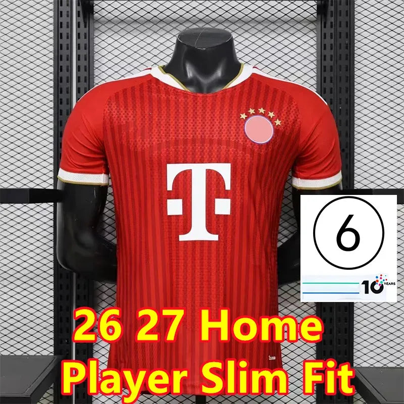 26 27 BayernS KANE MUSIALA OLISE soccer jerseys PAULOUIC LUIS DIAZ DAVIES MULLER - SitterJersey.com