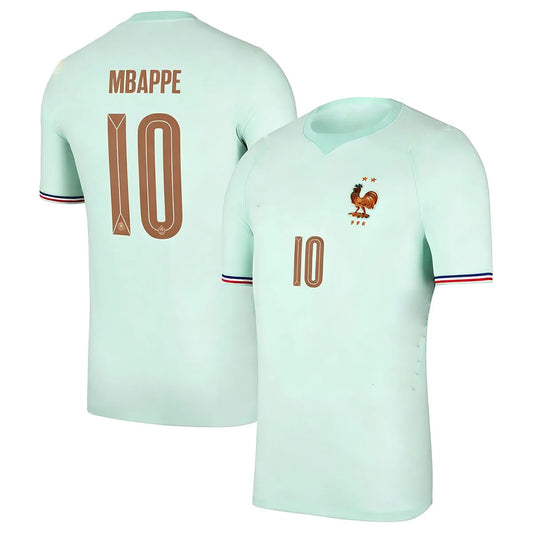France Away Jersey Kylian Mbappe 10 World Cup 2026 Franch National Team Sports T - SitterJersey.com