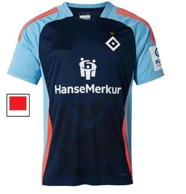 Hsv Trikot Soccer Jersey 25 26 27 Hamburger SV Football Jersey GLATZE VAGNOMAN O - SitterJersey.com