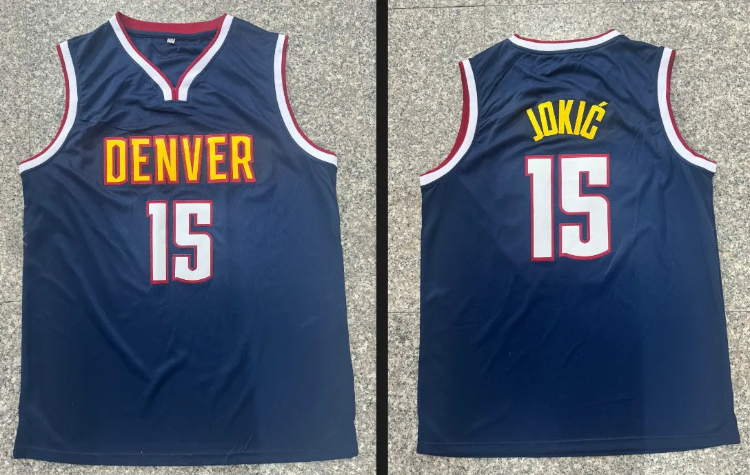 Jokic 2025 Basketball Jersey Murray Braun Porter Jr. Westbrook Custom Jerseys - SitterJersey.com