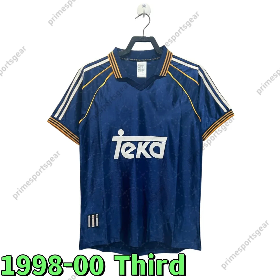 camiseta realmadrid Retro Soccer Jerseys Finals Football Shirt GUTI BENZEMA SEED - SitterJersey.com