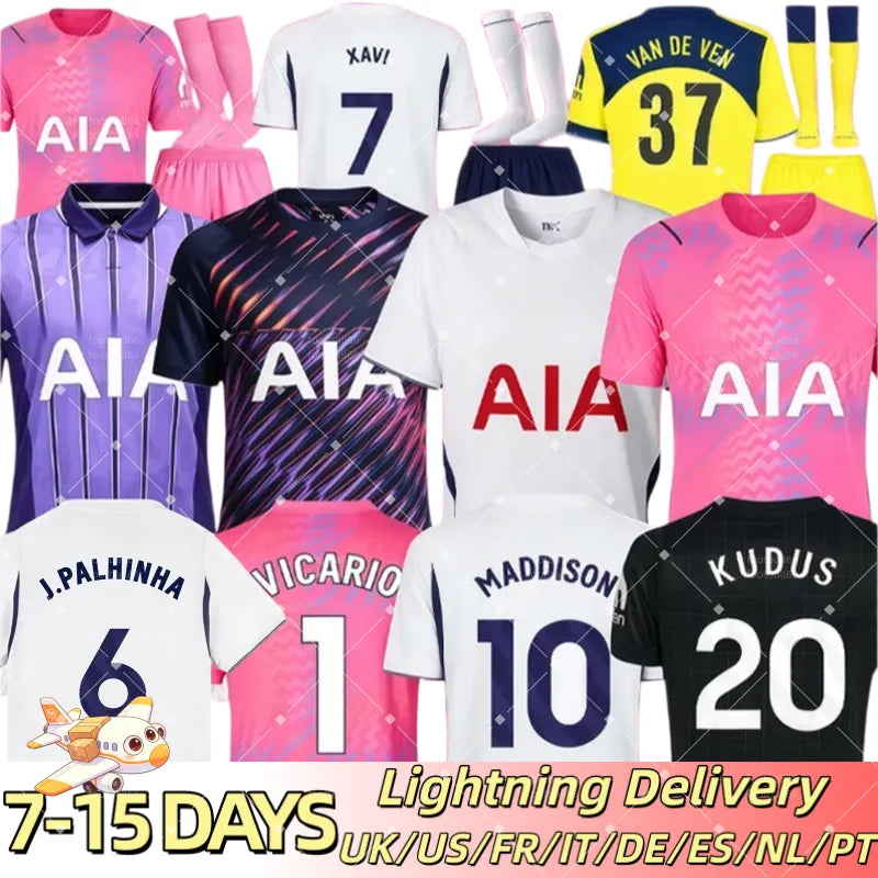 tottenham 26 27 Football Jersey 2026 XAVI Soccer Jerseys Home Away Third Fans Pl - SitterJersey.com