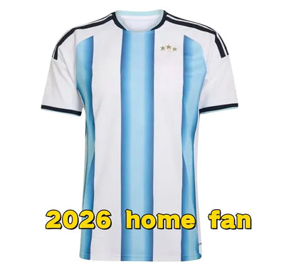 2026 Argentina World Cup 26 27 Soccer Jerseys MARADONA J ALVAREZ MESSIS DE PAUL  - SitterJersey.com