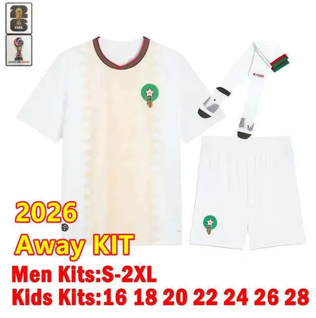 Morocco Jersey World Cup 2026 Maillot Maroc Soccer Jerseys National Team HAKIMI  - SitterJersey.com