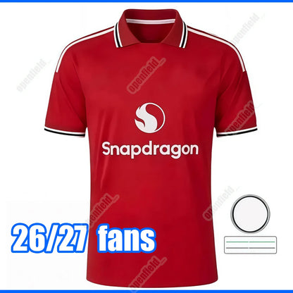 Manchester Uniteed 26 27 Jerseys CUNHA SESKO MARTINEZ MBEUMO football shirt B. F - SitterJersey.com