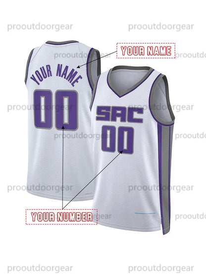 2025 Basketball Jersey 5 Fox Murray Sabonis Crawford Jerseys Mens Womens Youth S - SitterJersey.com