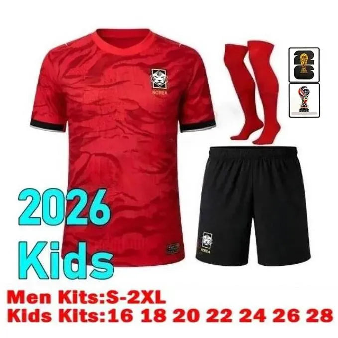 South Korea Soccer Jersey 2026 World Cup SON H C HWANG HEECHAN KANGIN MINJAE Hom - SitterJersey.com