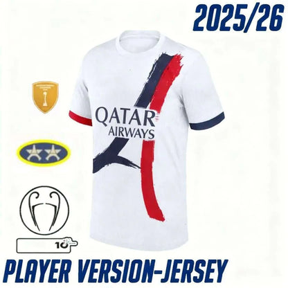 Psges Jersey 25 26 27 Ousmane Dembele Kvaratskhelia Maillot De Football Shirt To - SitterJersey.com