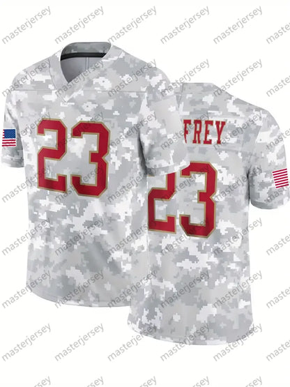 2024 Camo Salute To Service Pullover Football Jersey individuation Custom Any Na - SitterJersey.com