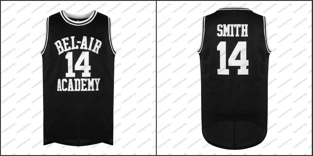 #14 SMITH Men's Basketball Jersey Sweatshirt - Embroidered Movie Mesh Letters \u - SitterJersey.com