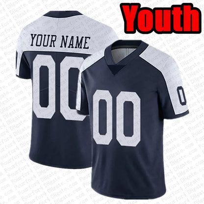 CeeDee Lamb George Pickens Dak Prescott Football Jersey Brandon AubreyEmmitt Smi - SitterJersey.com