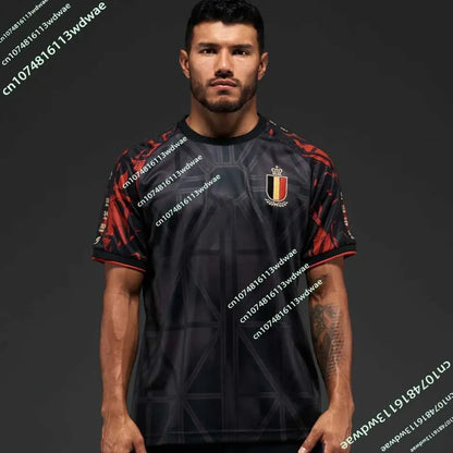 Belgium Jersey 2026 World Cup Soccer Jerseys DE BRUYNE R. LUKAKU E. HAZARD MERTE - SitterJersey.com