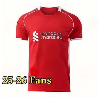 25 26 27 liverpool Wirtz SALAH football shirt Ekitike MAC ISAK ALLISTER Kerkez G - SitterJersey.com