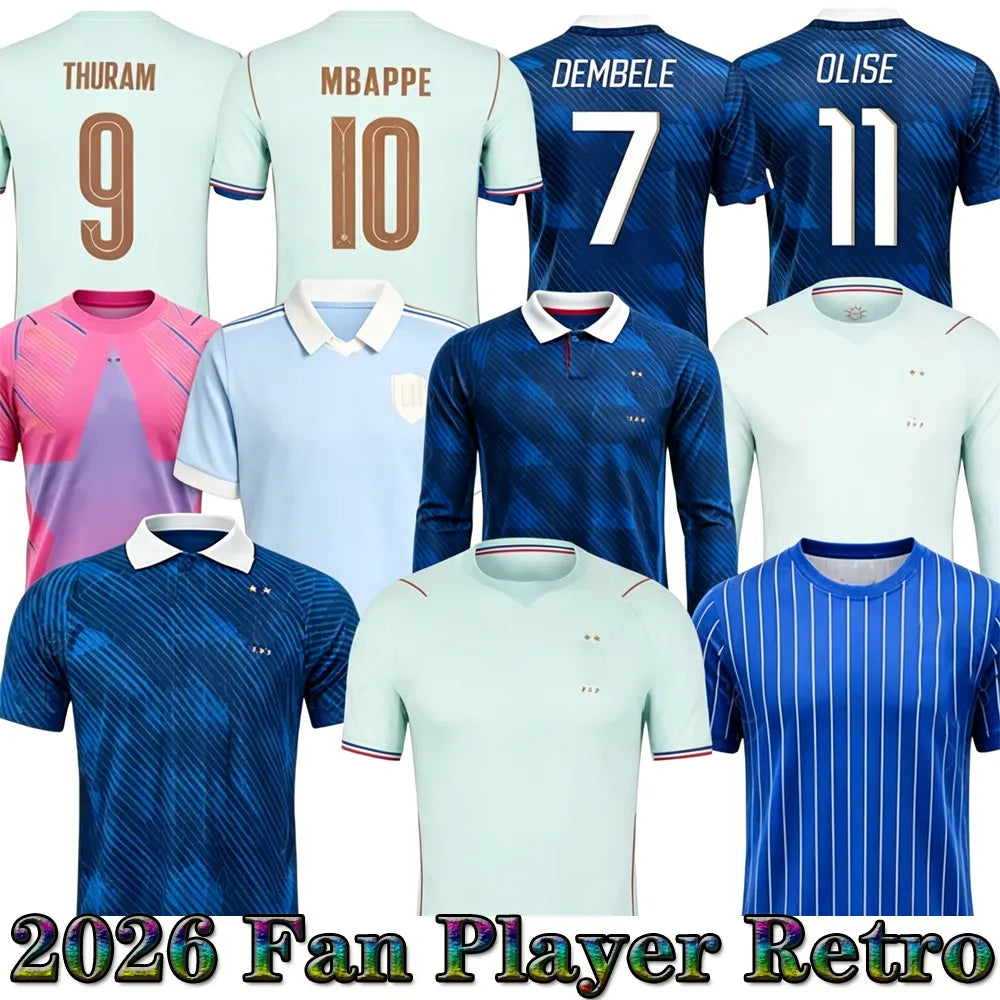 2026 france Soccer jersey world cup 26 27 French Jerseys MBAPPE GIROUD DEMBELE E - SitterJersey.com