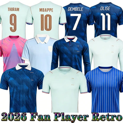 2026 france Soccer jersey world cup 26 27 French Jerseys MBAPPE GIROUD DEMBELE E - SitterJersey.com