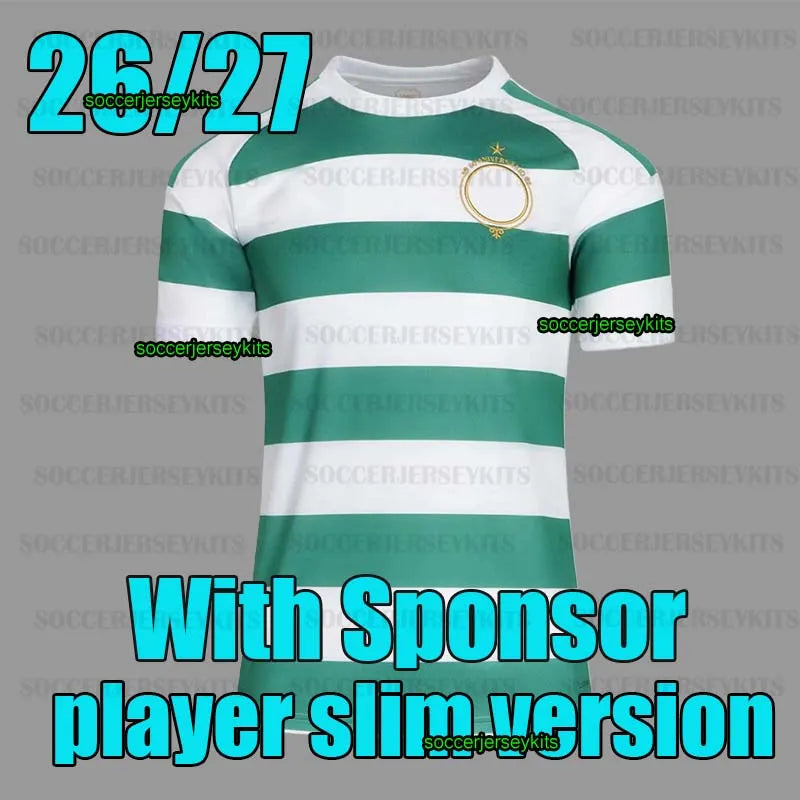 celticfc jersey 26 27 soccer jerseys celts jersey 2026 home green away yellow fo - SitterJersey.com