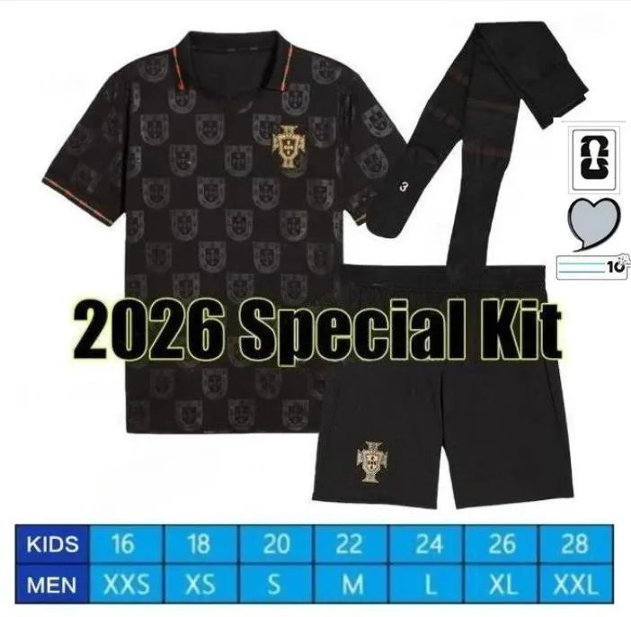 Portugal Jersey 2026 World Cup Soccer Jerseys Portuguesa Ronaldo JOAO FELIX BERN - SitterJersey.com