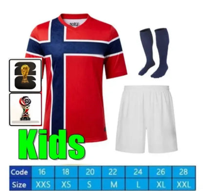 2025 2026 Norway World Cup Soccer Jerseys HAALAND Odegaard STRAND Sorloth BERG N - SitterJersey.com