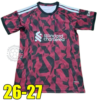 2026 ISAK EKITIKE WIRTZ DIOGO J. KERKEZ FRIMPONG M.SALAH liverpool 26 27 FC Foot - SitterJersey.com