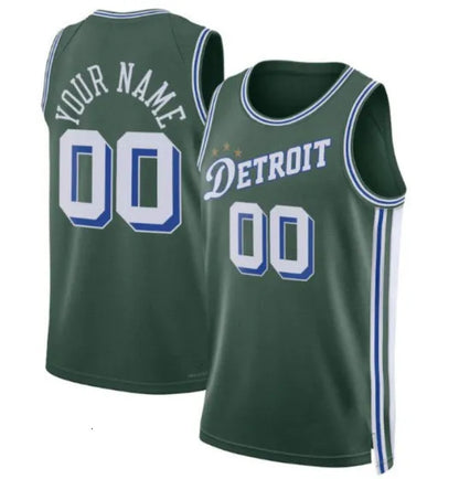 Cade Cunningham Basketball Jerseys Piston Jaden Ivey Jalen Duren Ausar Thompson  - SitterJersey.com