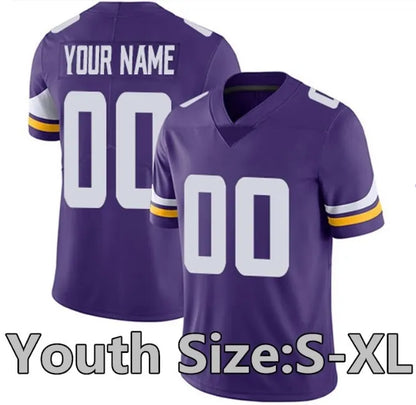 MinnesotaS J.J. McCarthy Addison Justin Jefferson VikingsSJersey Hockenson Kyler - SitterJersey.com