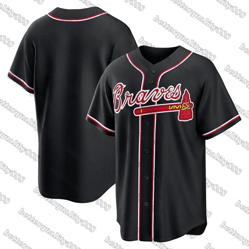 All-Star USA250 250th Ronald Acuna Jr. Braves Baseball Jersey 1 Ozzie Albies Spe - SitterJersey.com