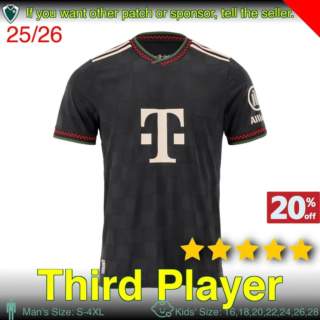 26 27 MUSIALA OLISE KANE LUIS DIAZ soccer jerseys PAVLOVIC SANE football shirt G - SitterJersey.com