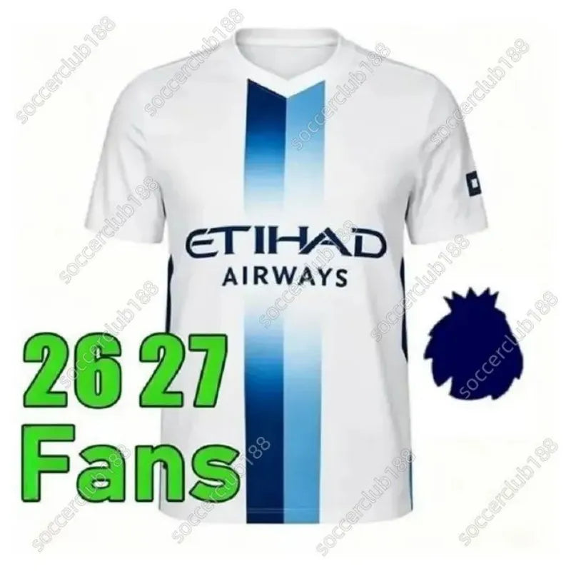 25 26 27 HAALAND MAN CITY soccer jerseys FODEN MARMOUSH DOKU MARMOUSH KOVACIC GV - SitterJersey.com