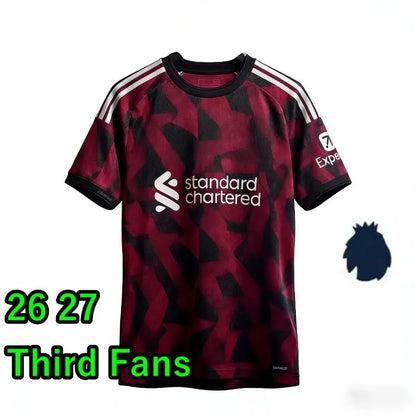 liverpool 26 27 Mohamed Salah ISAK wirtz Ekitike SZOBOSZLAI football jersey MAC  - SitterJersey.com