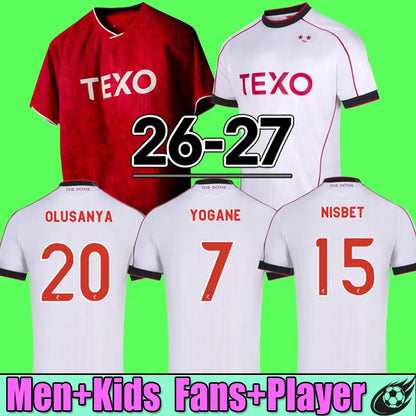 aberdeen fc 26 27 Soccer Jerseys NEW MCGRATH Barron Shinnie Sokler Morris Macdon - SitterJersey.com