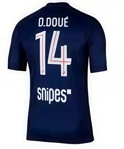 Psges jersey 26 27 maillot psges O.DEMBELE KVARATSKHELIA EMERY RAMOS HAKIMI N.ME - SitterJersey.com