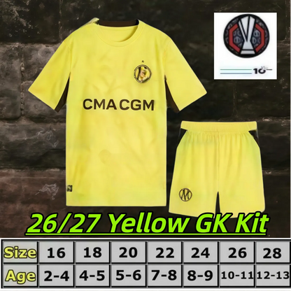 26 27 Maillot Marseille 2027 OM Monumentale Soccer Jerseys GREENWOOD RULLI BALER - SitterJersey.com