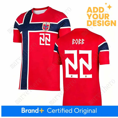 Norway Away Jersey Erling Haaland NO. 9 Martin Odegaard 10 World Cup 2026 Soccer - SitterJersey.com