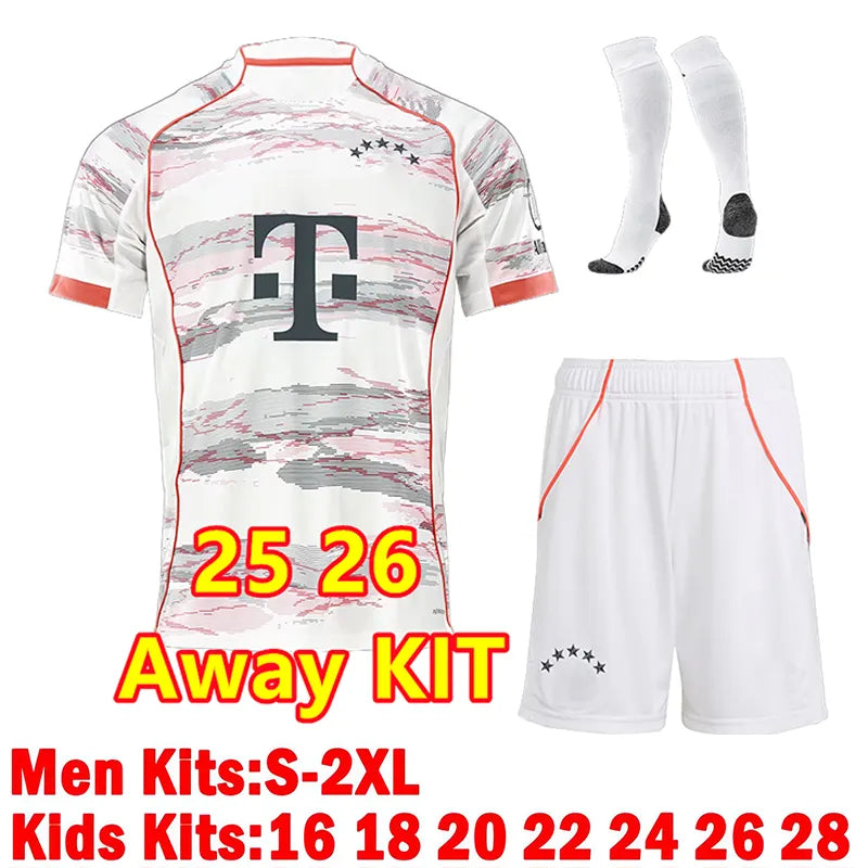 BayernS 2025 2026 2027 KANE MUSIALA OLISE soccer jerseys PAULOUIC LUIS DIAZ DAVI - SitterJersey.com