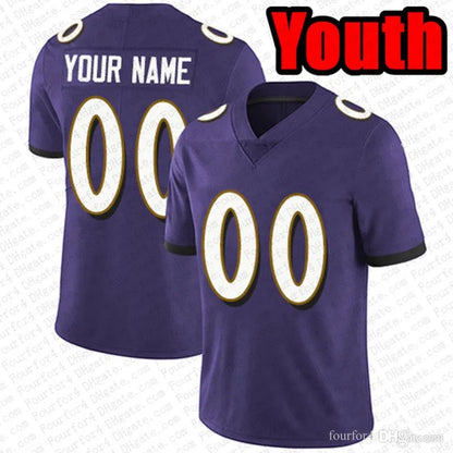 Trey Hendrickson Lamar Jackson Zay Flowers Derrick Henry Football Jersey Malaki  - SitterJersey.com
