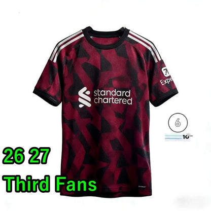 Liverpool Kit 25 26 27 Soccer Jerseys Mohamed Salah ISAK Wirtz Ekitike SZOBOSZLA - SitterJersey.com