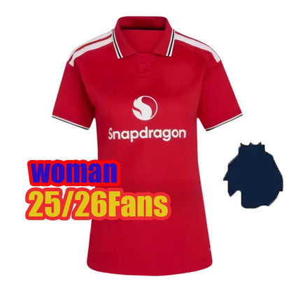 ManUnited SESKO MBEUMO CUNHA 25 26 27 Soccer Jerseys football shirts B. FERNANES - SitterJersey.com