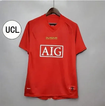 Retro jersey Manchest Soccer Jerseys Long Sleeved Ronaldo Rooney Giggs Nani 2006 - SitterJersey.com